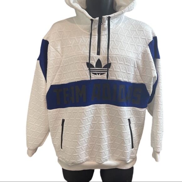 (VTG) ADIDAS ORIGINALS “TEAM ADIDAS” BIG TREFOIL - Picture 3 of 13